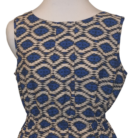 Speed Control Blue Aztec Design Large With Pockets - Picture 3 of 6